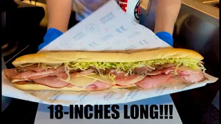 THE “GARGANTUAN” SUB AT JIMMY JOHN’S | BIGGEST SUB IN LOUISVILLE | Restaurant Review