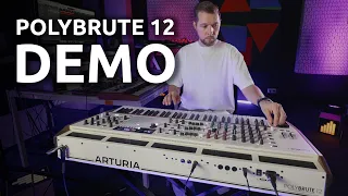 Polybrute 12 DEMO SOUND: Arturia 's Factory Sounds Creator Show His Presets