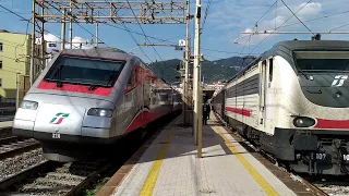 TRENI ALLA STAZIONE DI SALERNO! -- TRENI DI TUTTI I TIPI!