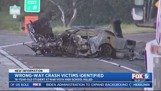 Teen killed in wrong-way crash on I-5 identified