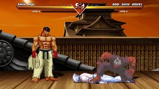 SHIN RYU vs GOD SHIN GOUKI - The highest level awesome fight❗🔥