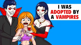 I Was Adopted By Vampires Family | My Animated Story