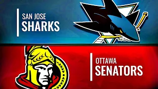 San Jose Sharks vs Ottawa Senators | Oct.27, 2019 | Game Highlights | Обзор матча