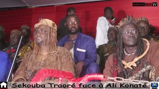 Sekouba Traoré face à Ali Konaté le président de l'Union nationale des Donso de Burkina Faso