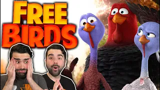 FREE BIRDS IS RIDICULOUS!! Free Birds Movie Reaction! TIME TO TAKE TURKEY OFF THE THANKSGIVING MENU