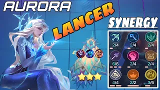 AURORA LANCER WITH PRINCE MAGIC CHESS BEST SYNERGY 2024.