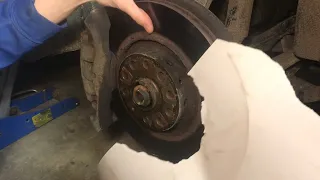 EASY method of MEASURING brake rotors while still on the car