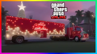 NEW Rare Christmas Vehicle, POLICE Cop Car, UNRELEASED Xmas, GTA 5 Chop Shop DLC(GTA Online Update)