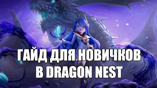 Гайд для новичков | Dragon Nest