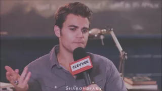 Paul Wesley - Funny moments