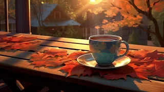 Autumn Jazz ☕Cozy relaxing October Jazz coffee instrument & Smooth Jazz for a refreshing mood