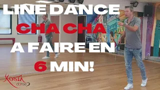 Line Dance Cha Cha - Beginner Line Dance Tutorial to Discover