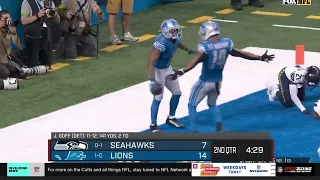 Lions pull off flea flicker TD to take the lead