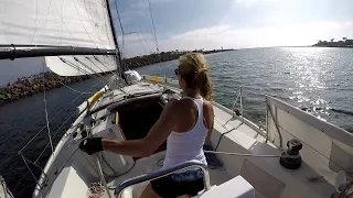 "Introduction to Sailing," Part 4--Cruising Boat Maneuvers.