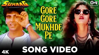 Gore Gore Mukhde Pe Kala Kala Chasma | Akshay Kumar & Nagma | Suhaag Movie | 90's Hit Songs 💞💯💞