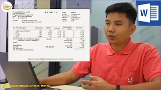 How to make the Invoice - Microsoft Word Exercise part 3