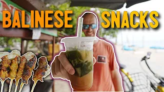 Exploring Sanur's BEACHFRONT SNACKS one bite at a time!