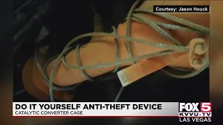 Washington police chief shares do-it-yourself anti-theft setup for catalytic converters