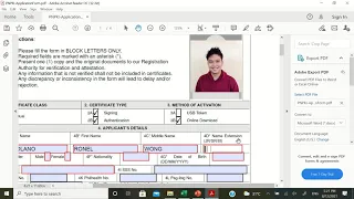 PNPKI PART II - HOW TO PROPERLY FILL IN THE DATA FOR THE PNPKI APPLICATION FORM FOR DEPED