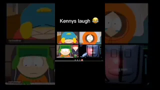 Kenny laughing 😂 #kenny #cartman #kyle #southpark