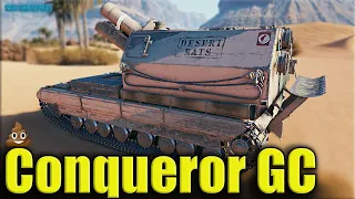 АРТА в ТОПе враги в ШОКЕ 💩 World of Tanks САУ Conqueror GC