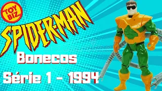 Homem Aranha Bonecos, Spider-Man Series 1 - Review - Toy Biz - 1994