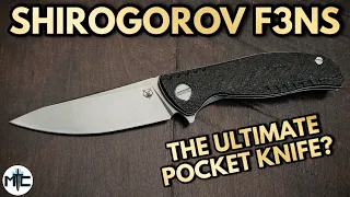 Shirogorov F3 NS Folding Knife - Overview and Review