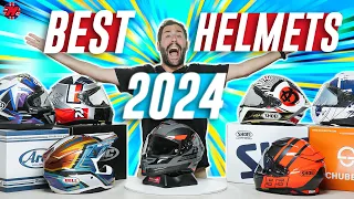 The 5 best MOTORCYCLE HELMETS 🚨 you can BUY in 2024 🥇