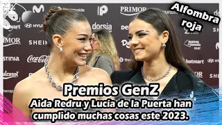 Premios GenZ | Hablamos con Aida Redru y Lucía de la Puerta que han cumplido muchas cosas este 2023