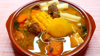 SANCOCHO VENEZOLANO sopa de carne y verduras EXQUISITO y SALUDABLE | De Todito Cook