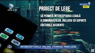 Stirile Kanal D (10.12.2021) - Interceptarile online, permise prin lege! | Editie de seara