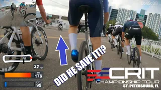 Crashing, Points, and a New Format | CRIT Championship | St. Petersburg | Commentary | Men's Race