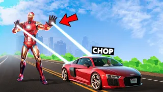 IRONMAN GOT ANGRY AFTER FRANKLIN STOLE HIS SUPERCAR WITH CHOP