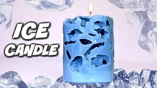 DIY ICE CANDLE - Room Decor - How To | SoCraftastic