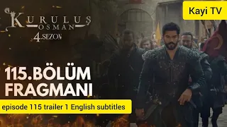 kuruluş Osman episode 115 trailer 1 English subtitles