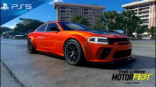 The Crew™ Motorfest (PS5) Dodge Charger Hellcat Widebody Customization Gameplay
