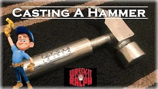 Aluminum Casting Fix It Felix HAMMER - Wreck it Ralph