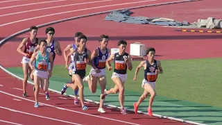 2019 関東インカレ陸上 男子1部 800m 準決勝2組