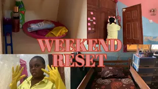 WEEKEND RESET||DEEP CLEAN MY ROOM WITH ME.