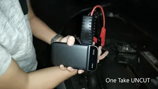 (UNCUT) Xiaomi 70mai USB Power Bank Jump Starter Car Test