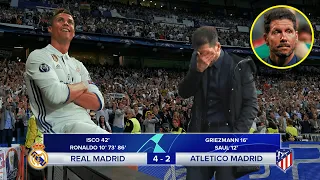 The Day Cristiano Ronaldo Singlehandedly Destroyed Diego Simeone & Atletico Madrid