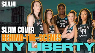 "WE'RE NOT A SUPER TEAM!!" The New York Liberty SLAM Cover Behind the Scenes!!