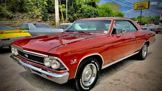 Test Drive 1966 Chevrolet Chevelle Super Sport Big Block 4 Speed SOLD $37,900 Maple Motors #602