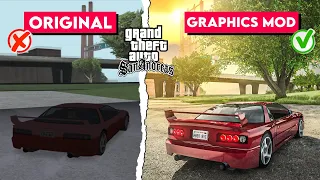 😍 GTA San Andreas High Graphics Mod For Low End PC | How To Remaster GTA San Andreas For Low End Pc