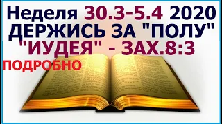 Неделя от  30 марта - 5  апреля 2020 г.: о размышлениях авторов СБ над функцией помазанников