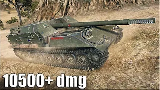 Объект 263 устроил ЭКШЕН на 10500 dmg 🌟🌟🌟 World of Tanks лучший бой на пт сау 10 уровня