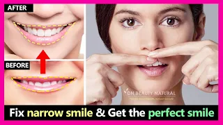 2 steps!! How to fix narrow smile and make smile wider | Get the perfect smile | smile exercises