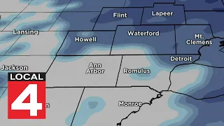 Sunshine will switch to snow by Friday in Metro Detroit: What we're tracking