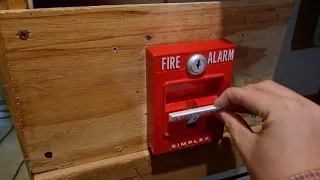 Basement Fire Alarm Test 50