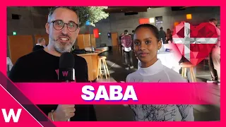 🇩🇰 Saba - "Sand" DMGP 2024 | Denmark Eurovision INTERVIEW